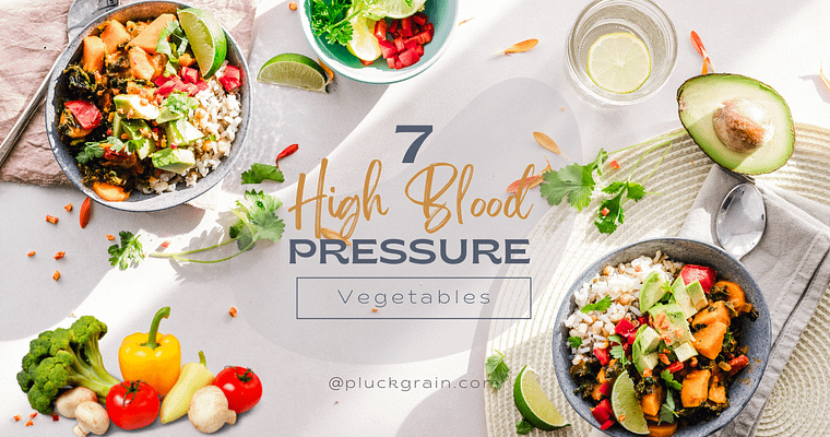 Consume these 7 vegetables for high blood pressure